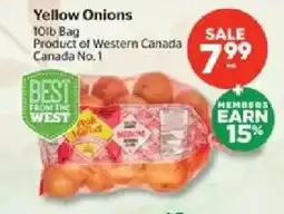 Calgary Co-op Yellow Onions offer