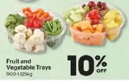 Calgary Co-op Fruit and Vegetable Trays offer