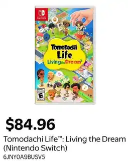 Walmart Tomodachi Life: Living the Dream offer