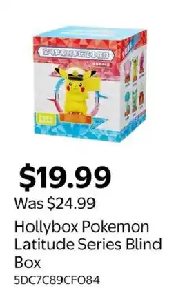 Walmart Hollybox Pokemon Latitude Series Blind Box offer