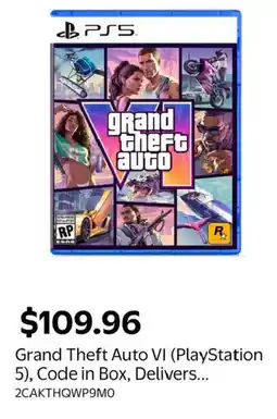 Walmart Grand Theft Auto VI offer