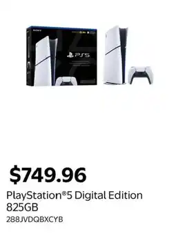 Walmart Sony playstation 5 digital edition offer
