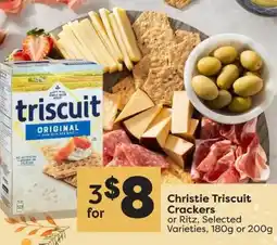 Quality Foods Christie Triscuit Crackers offer