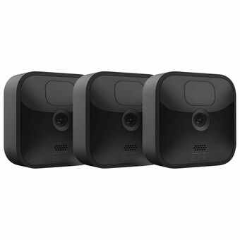 Best Buy Blink Outdoor Wire-Free 1080p IP Security Camera System - 3-Pack - Black offer