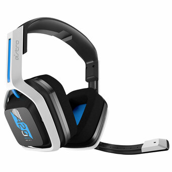 Best Buy ASTRO Gaming A20 Gen 2 Wireless Gaming Headset with Microphone for PS5 / PS4 - White/Blue offer