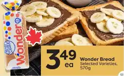 Quality Foods Wonder Bread Selected Varieties offer