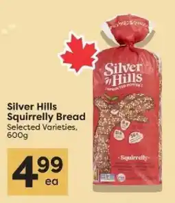 Quality Foods Silver Hills Squirrelly Bread offer