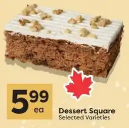 Quality Foods Dessert Square offer