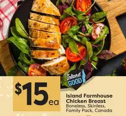 Quality Foods Island Good Island Farmhouse Chicken Breast offer