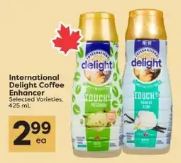Quality Foods International Delight Coffee Enhancer offer