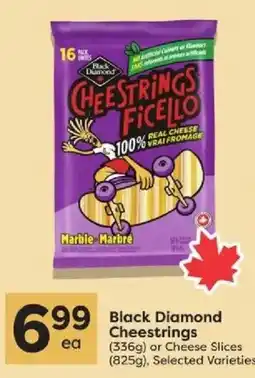 Quality Foods Black Diamond Cheestrings offer