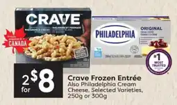 Quality Foods Crave frozen entrée offer