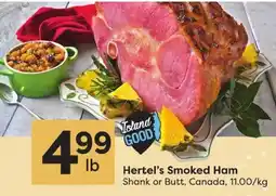 Quality Foods Hertel's Smoked Ham offer