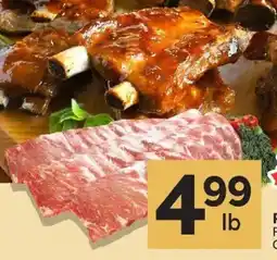 Quality Foods Pork ribs offer