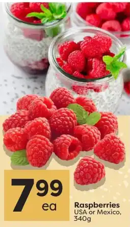 Quality Foods Raspberries offer