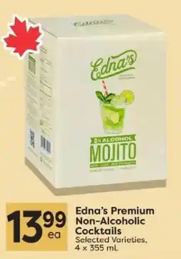 Quality Foods Edna's premium non-alcoholic cocktails offer