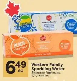 Quality Foods Western Family Sparkling Water offer