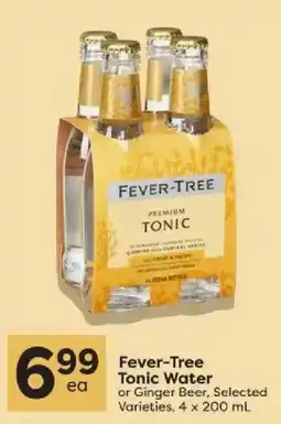 Quality Foods Fever-Tree Tonic Water or Ginger Beer offer