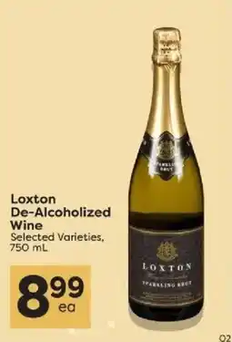 Quality Foods Loxton de-alcoholized wine offer