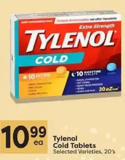 Quality Foods Tylenol cold tablets offer
