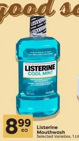 Quality Foods Listerine mouthwash offer