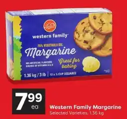 Quality Foods Western Family Margarine offer