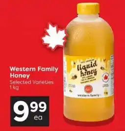 Quality Foods Western Family honey offer
