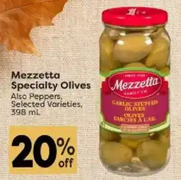 Quality Foods Mezzetta specialty olives offer