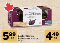 Quality Foods Lesley Stowe Raincoast Crisps offer