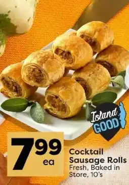 Quality Foods Island Good Cocktail Sausage Rolls offer