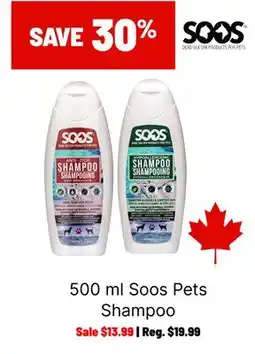 Ren’s Pets Depot Soos Pets Shampoo offer
