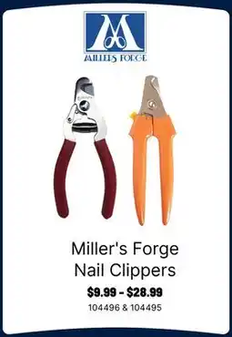 Ren’s Pets Depot Miller's Forge Nail Clippers offer