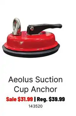 Ren’s Pets Depot Aeolus Suction Cup Anchor offer