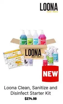 Ren’s Pets Depot Loona Clean, Sanitize and Disinfect Starter Kit offer