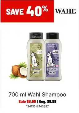 Ren’s Pets Depot Wahl Shampoo offer