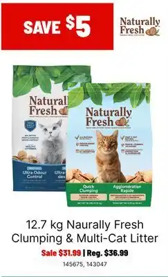 Ren’s Pets Depot Naturally Fresh Clumping & Multi-Cat Litter offer