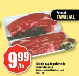 Bonanza Rôti de bas de palette de bœuf désossé offer
