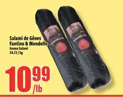Bonanza Salami de Gênes Fantino & Mondello offer