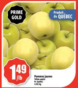 Bonanza Pommes jaunes offer