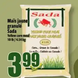 Bonanza Maïs jaune granulé Sada offer
