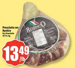 Bonanza Rustico Dry Prosciutto offer