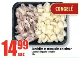 Bonanza Rondelles et tentacules de calmar offer