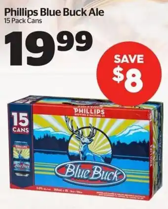 Phillips blue buck ale