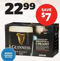 Calgary Co-op Guinness draught stout offer