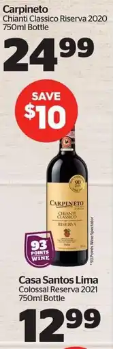 Calgary Co-op Carpineto Chianti Classico Riserva 2020 offer