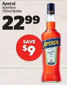 Calgary Co-op Aperol Aperitivo offer