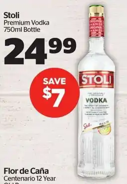Calgary Co-op Stoli Premium Vodka offer