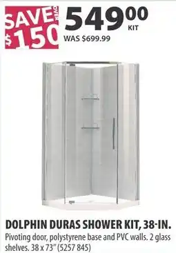 Co-op Dolphin Duras shower kit offer