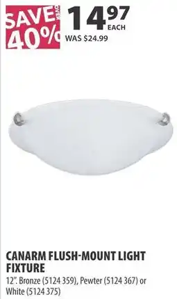 Co-op Canarm flush-mount light fixture offer