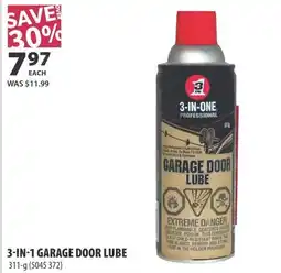Co-op 3-in-1 garage door lube offer